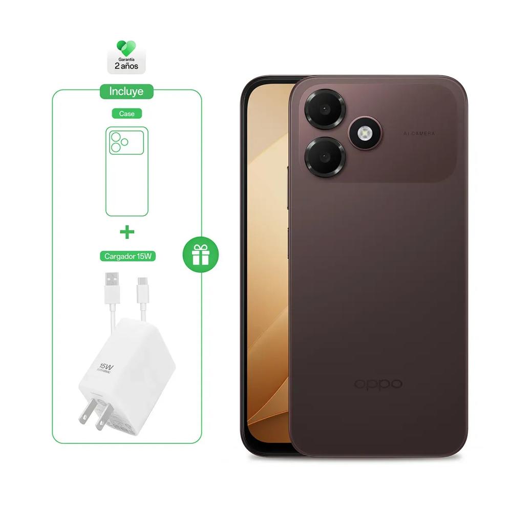 Celular OPPO A6c 128GB 4GB RAM Brown