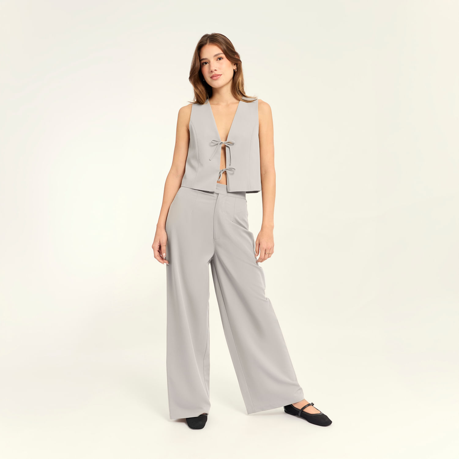 Pantalón Mujer Milk Sweet Gris 32