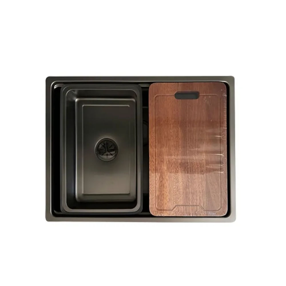 Lavadero de Cocina Negro XM US30401E-6448 Negro