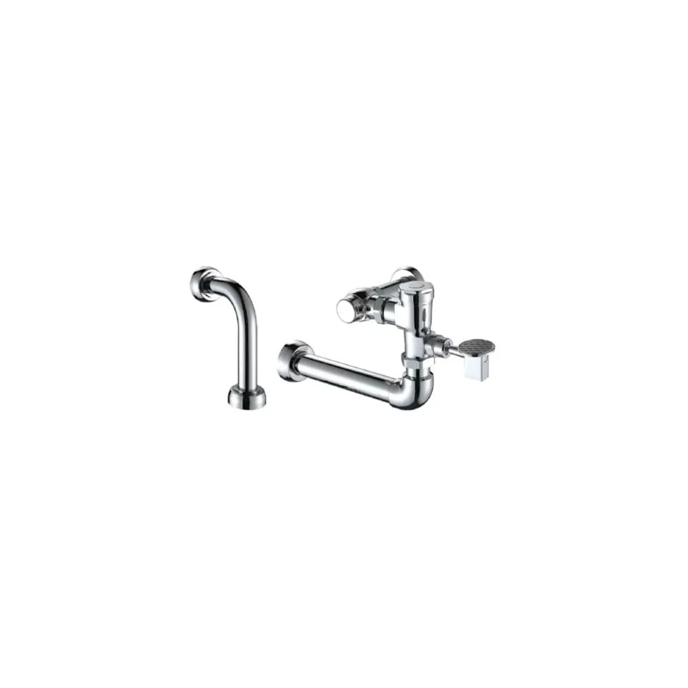 FLUXOMETRO DE INODORO PARA PIE PEDAL CROMADO GS8105-3 Cromado