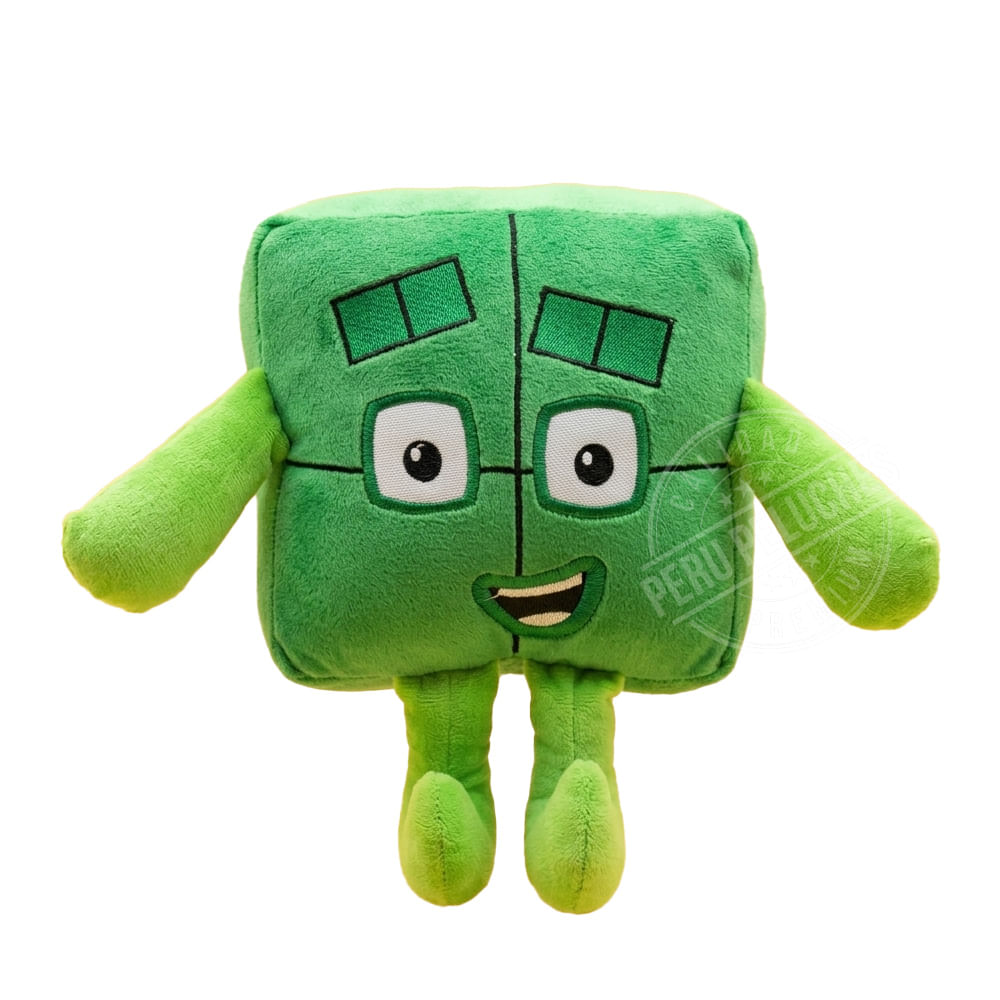 Peru Peluches Number Blocks Cuatro