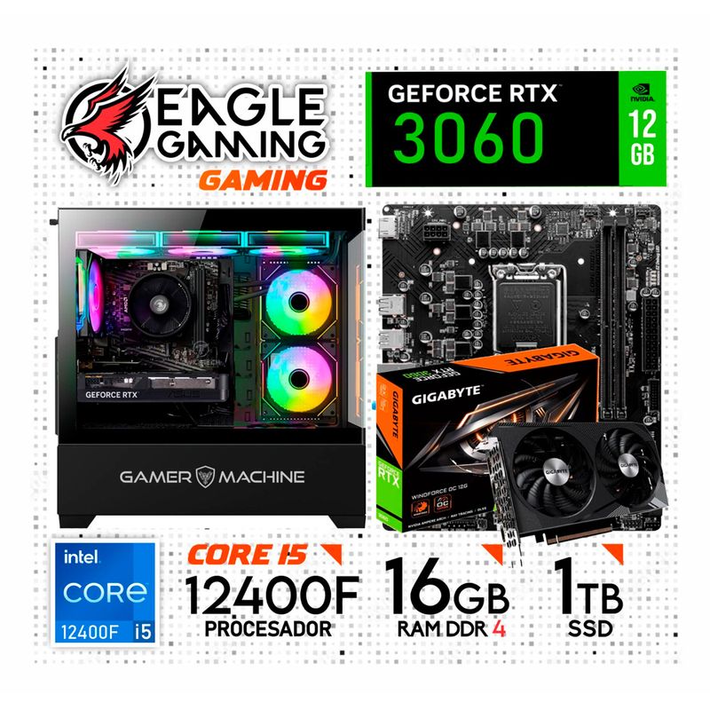 Geforce Rtx™ 3060 Tecnologia - Computo - All in One y Computadoras
