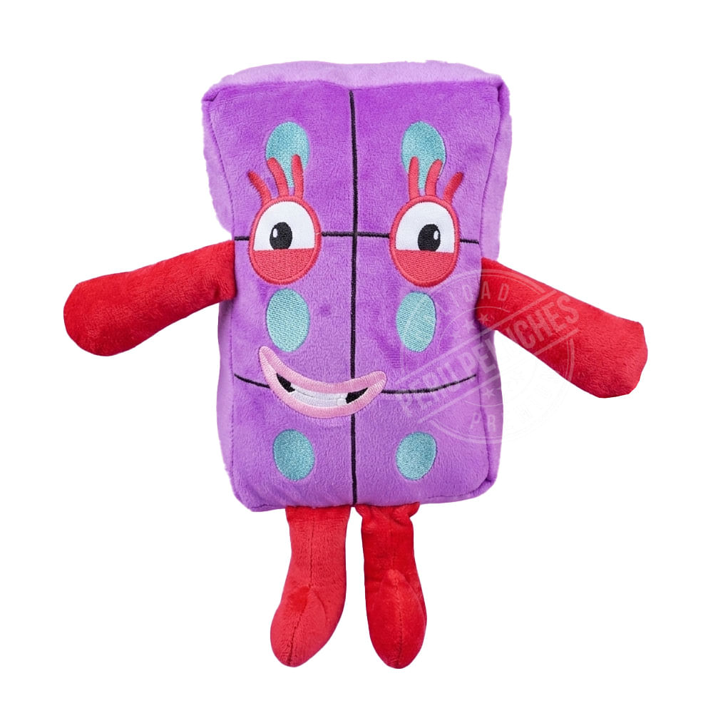 Peru Peluche Number Blocks Seis