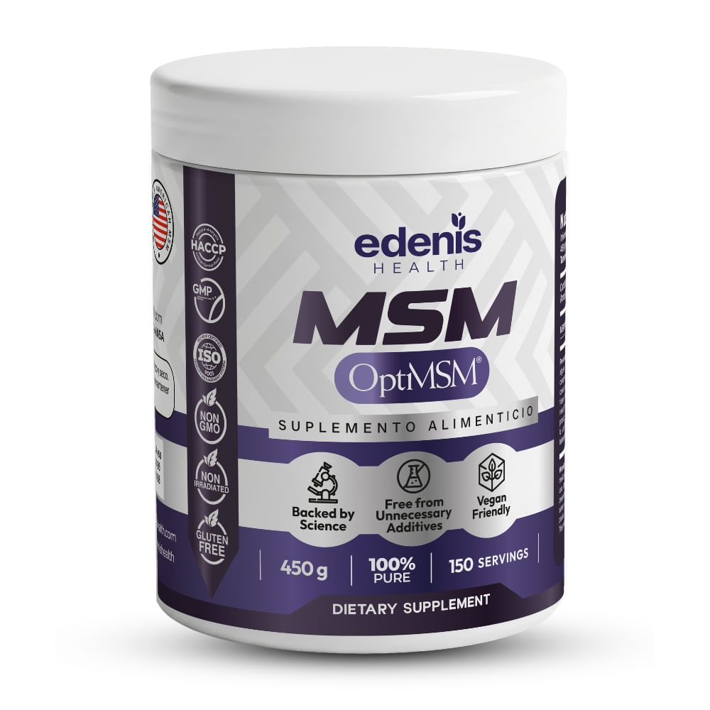 Metilsulfonilmetano MSM Edenis Health 450 G