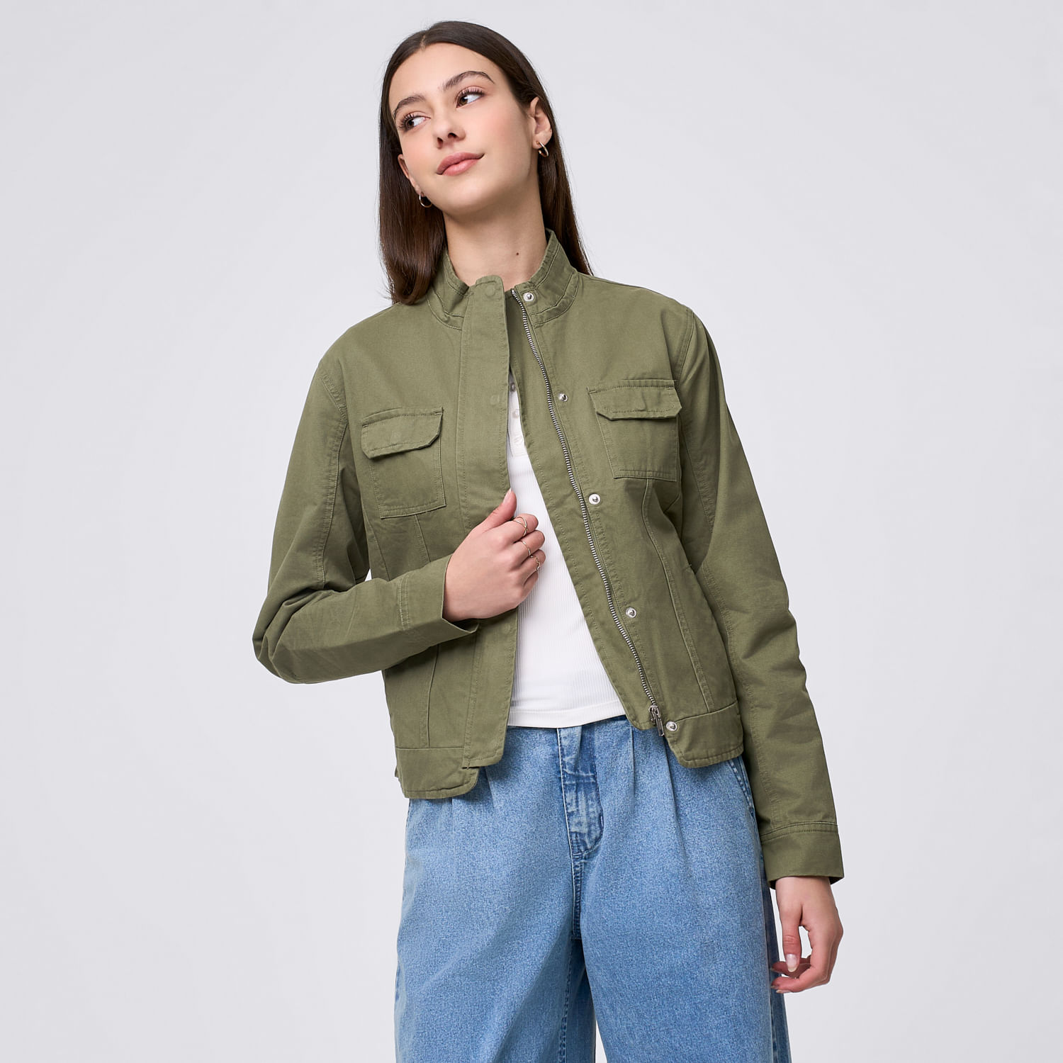 Casaca Mujer Mock Amc