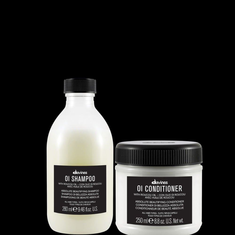 Davines OI Pack Brillo Cabello Normal Shampoo 250 ml + Acondicionador 200 ml Davines OI Shampoo Brillo Cabello Normal 250 ml + Acondicionador 200 ml