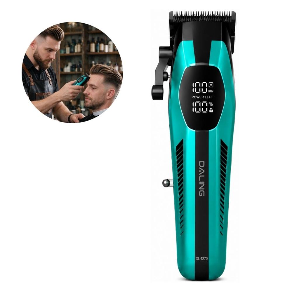 Kit Cortadora de Pelo Profesional Máquina Cortadora de Cabello con Accesorios