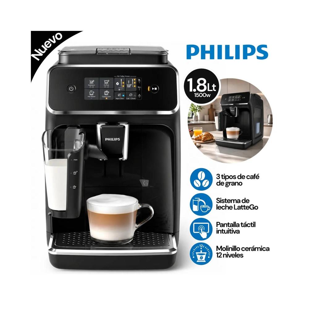 Cafetera Superautomatica Lattego Modelo PHILIPS EP2231