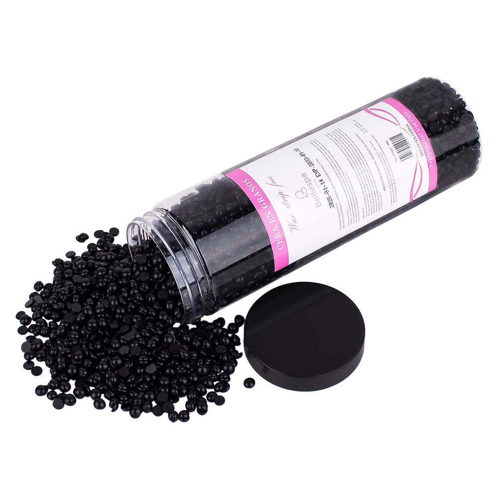 Cera Granulada Depilatoria Black 400 gr Bellespa
