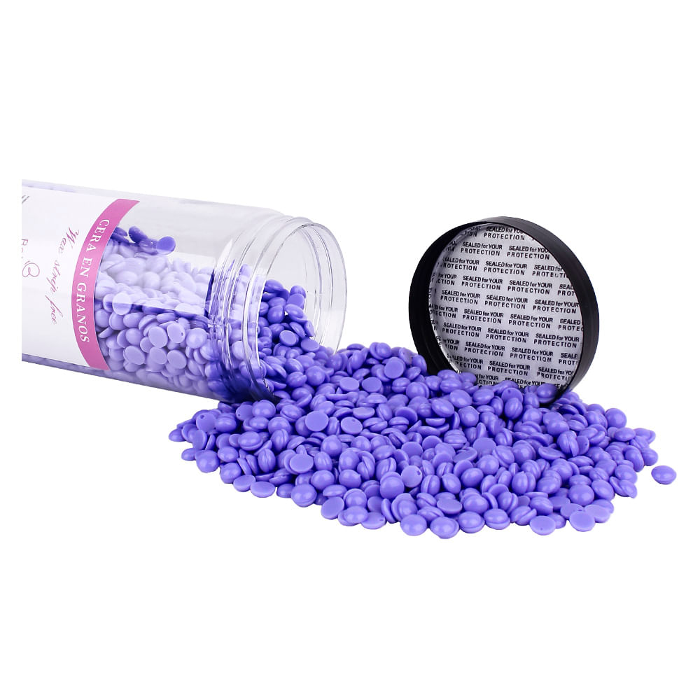 Cera Granulada Depilatoria Purple 400 gr Bellespa
