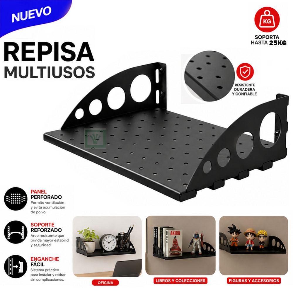 Repisa Multiuso Super Rack Mod Arco-18