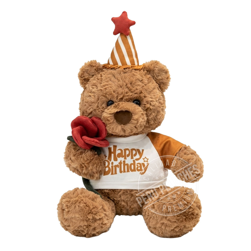 Peru Peluches Osito Feliz Cumpleaños