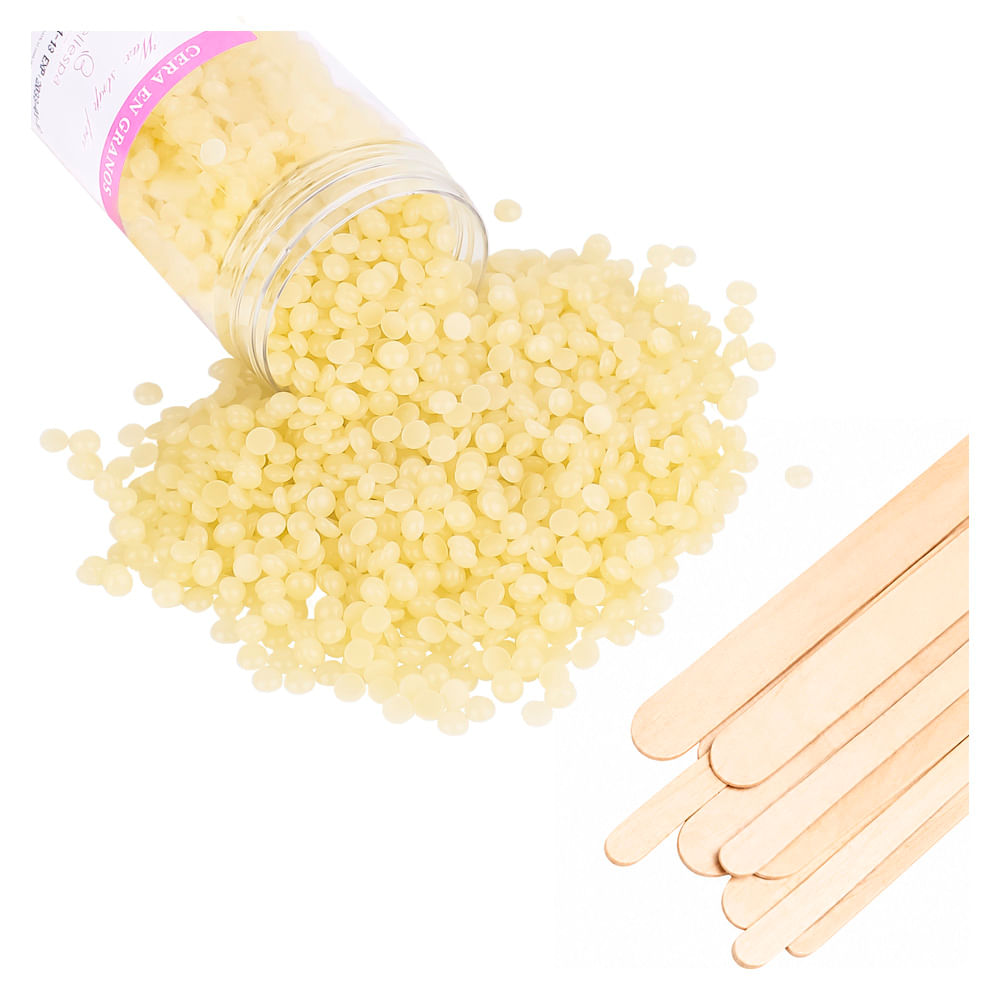 Cera Granulada Depilatoria Beige 400 gr Bellespa