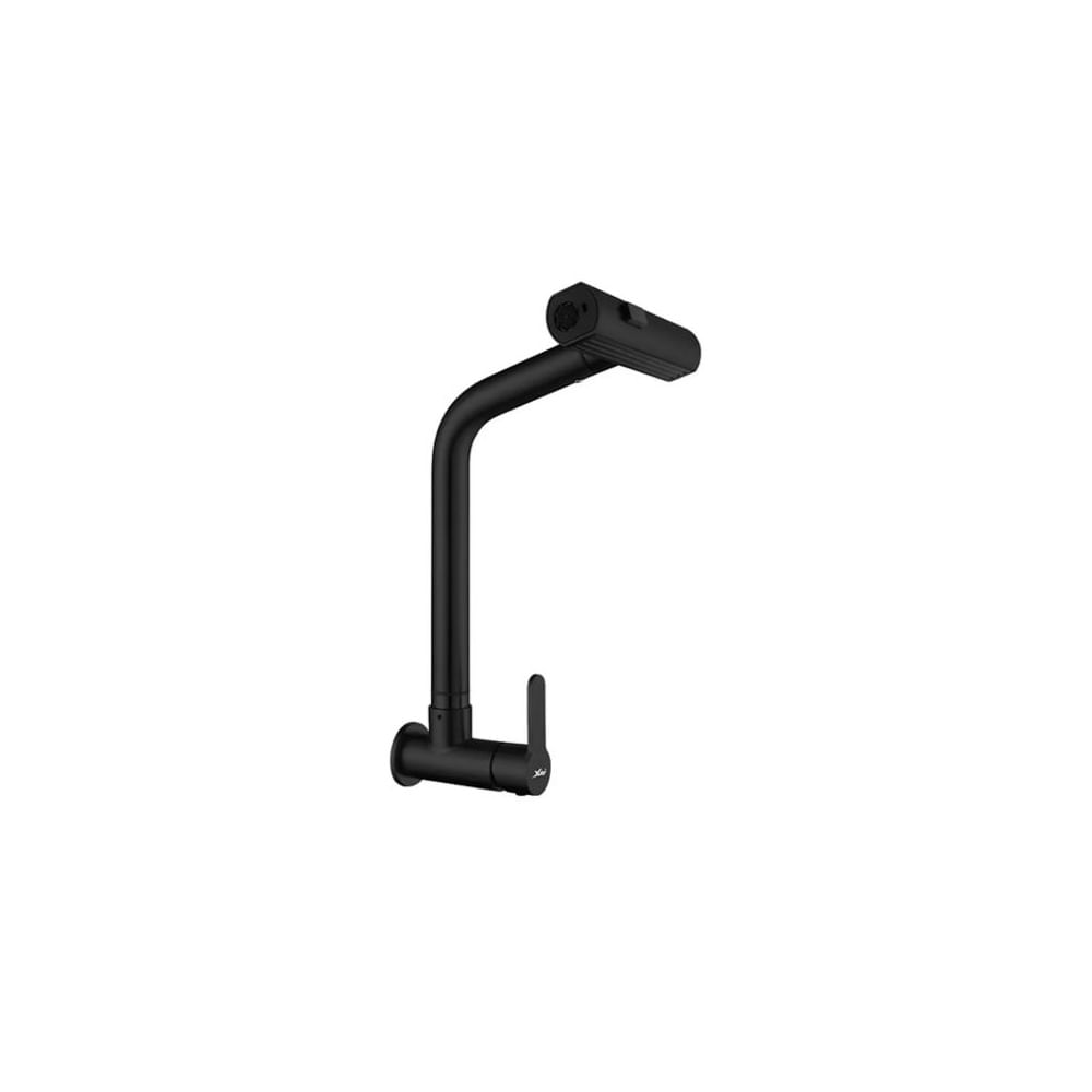 LLAVE DE COCINA NEGRO PARED LC304-037801 Negro