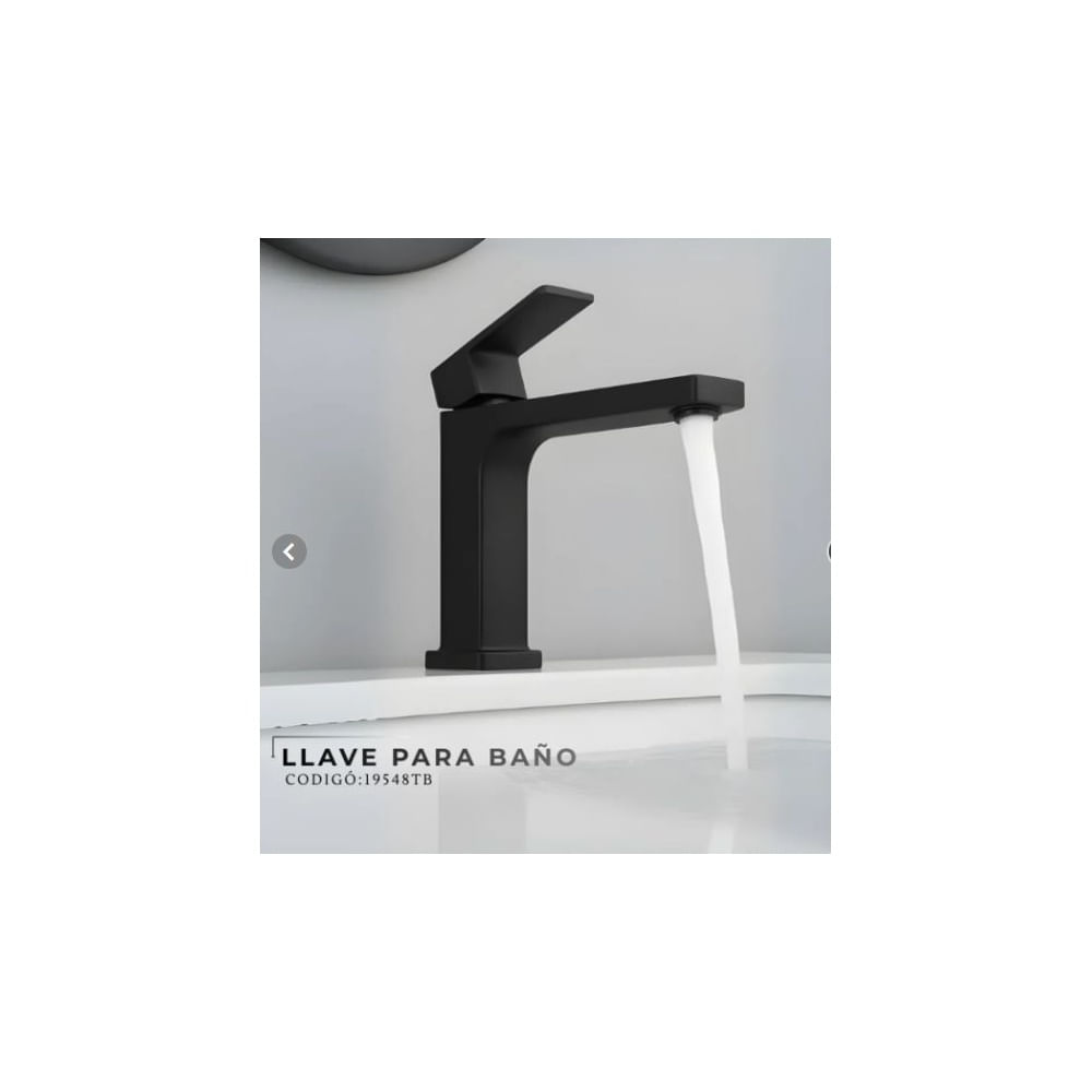 LLAVE PARA LAVATORIO MEDIANO CUADRADO KYLIAN