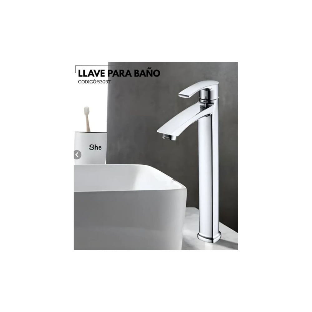 LLAVE PARA LAVATORIO ALTO AMANDA