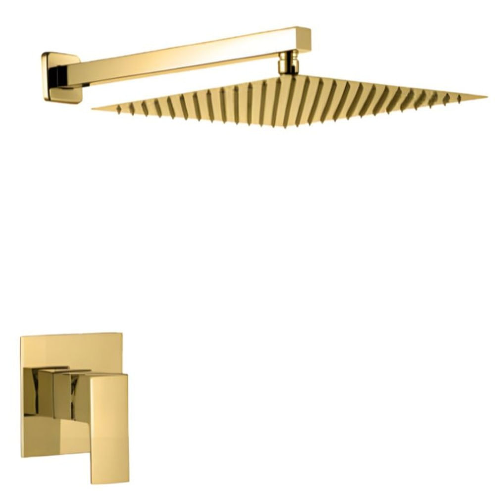 MEZCLADORA MONOC. DE DUCHA BRONCE DORADO FS002 SANDS Dorado