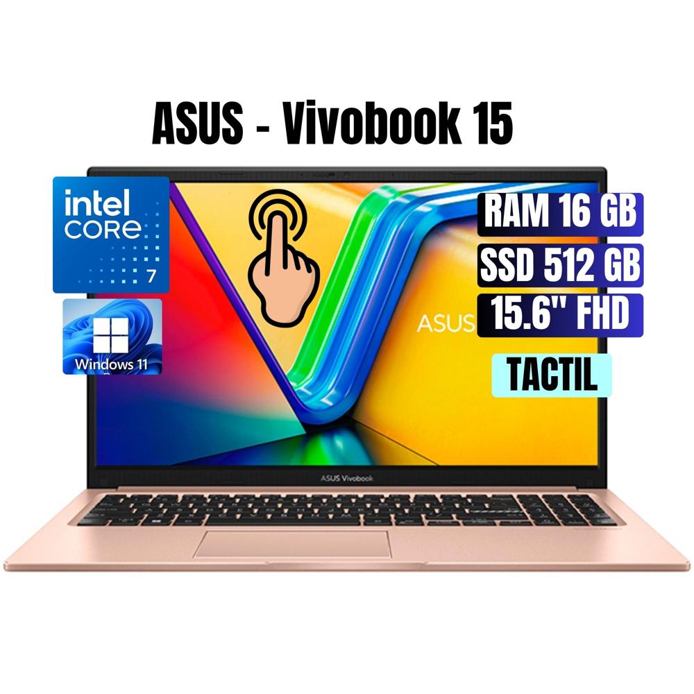 Laptop ASUS VivoBook Intel Core 7 RAM 16GB  SSD 512 GB -90NB17I3-M01010