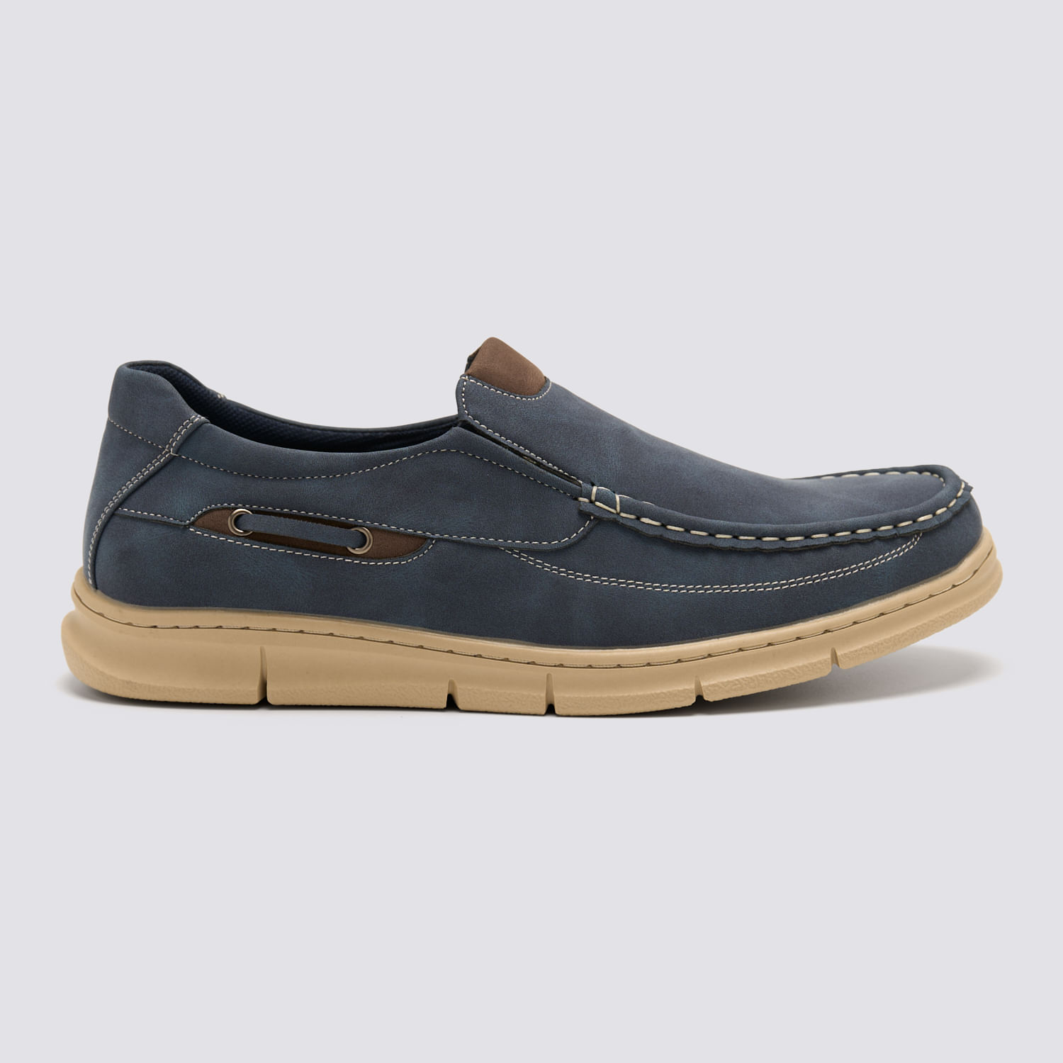Zapatos De Vestir Hombre Azul Madison Pespu 43