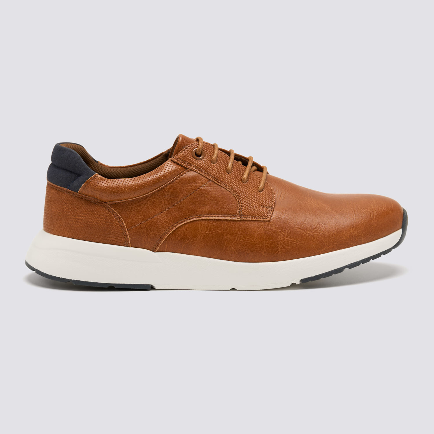 Zapatos De Vestir Hombre Camel Madison Liso 39