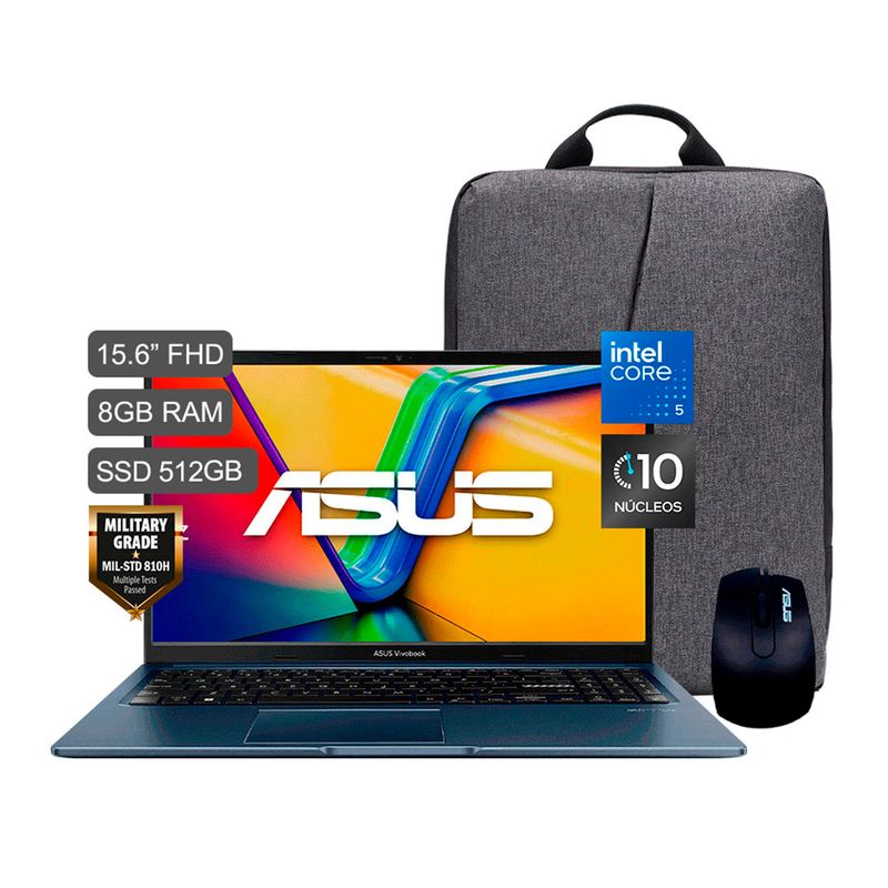 Asus Vivobook 15 Core 5 120U 8GB RAM 512GB