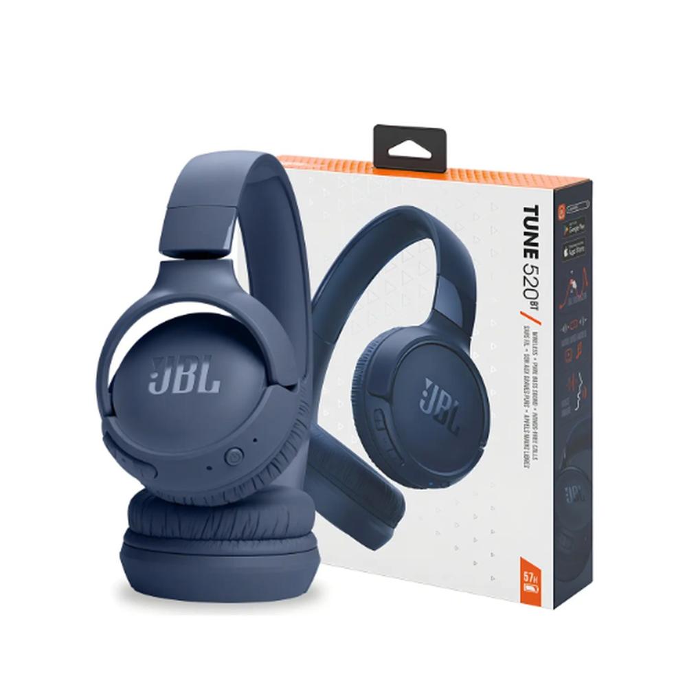 Audífonos JBL Tune 520BT Azul Bluetooth Inalámbricos