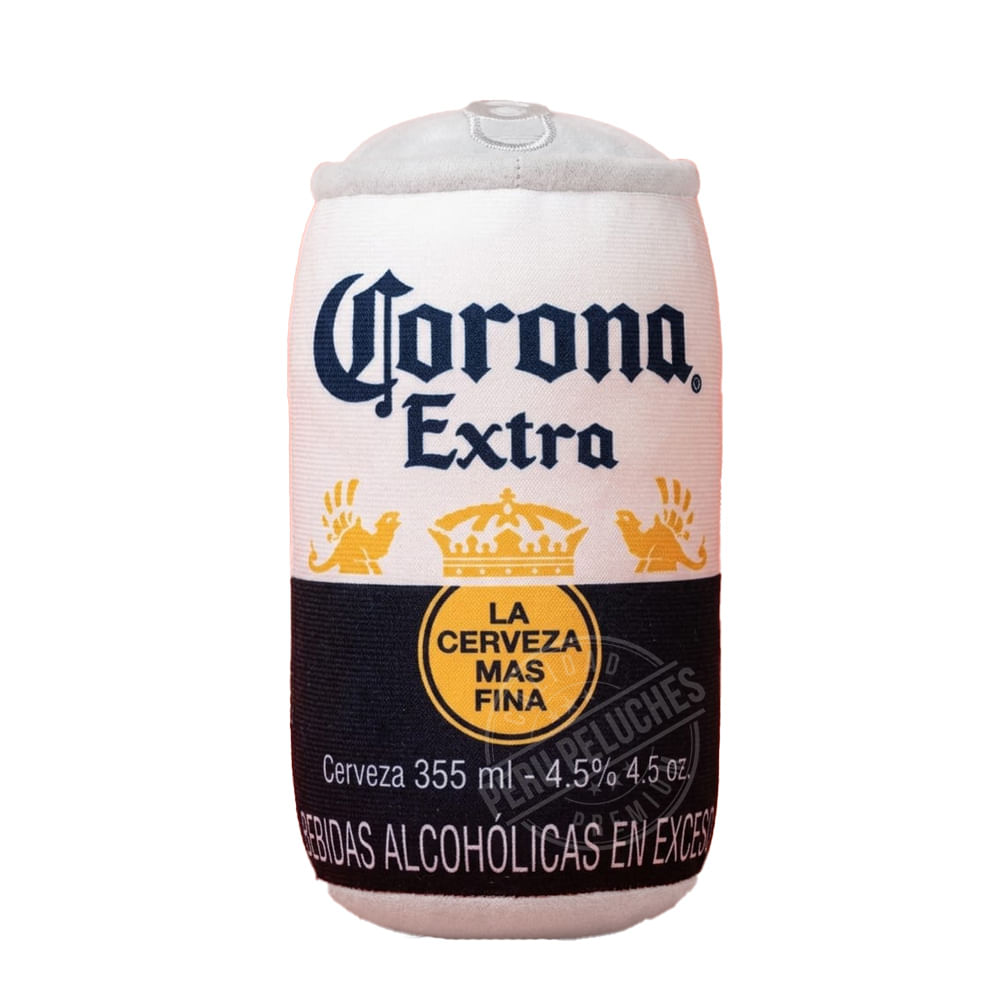 Peru Peluches Almohada Lata de Corona