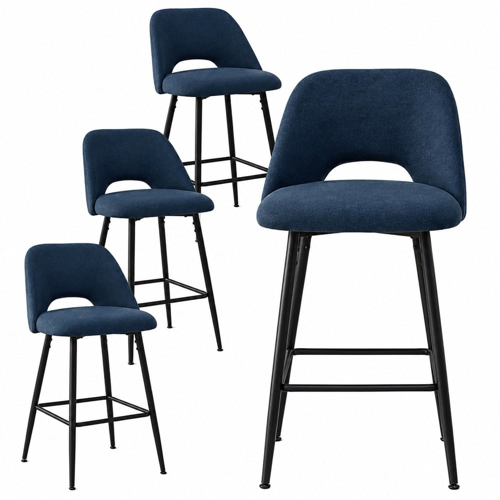 Banco de bar Blue Ventitas home Azul Marino