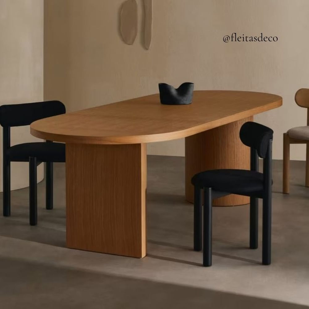 MESA COMEDOR GENOVIA Marrón