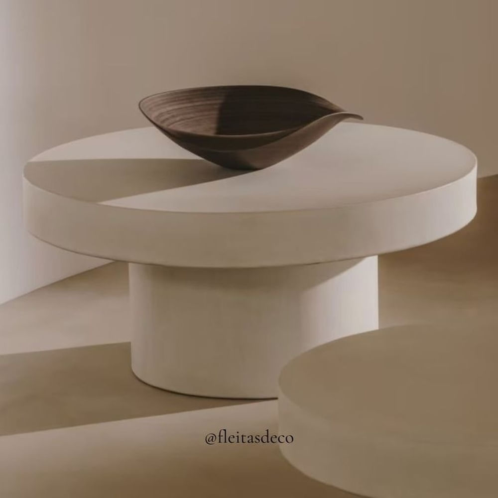 MESA DE CENTRO CLEF MICROCEMENTO