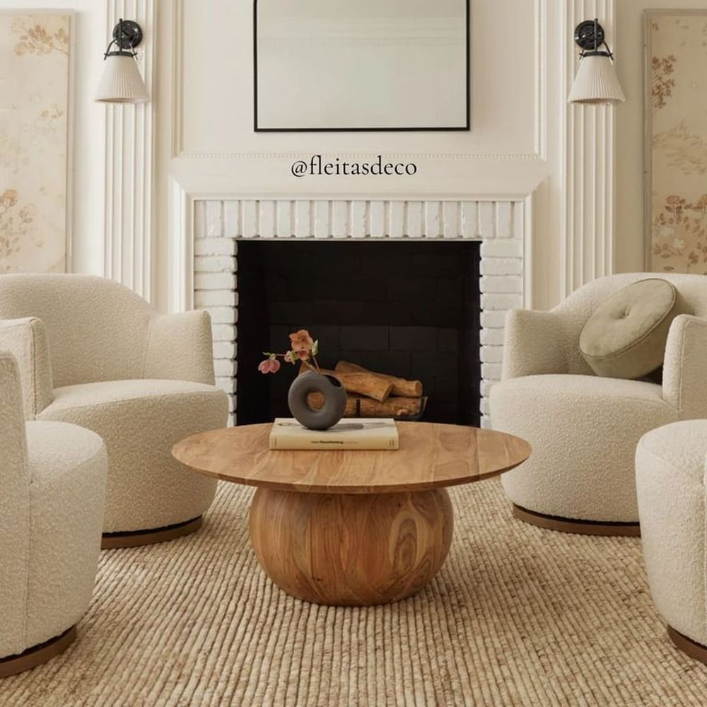 MESA DE CENTRO HEIDI Beige