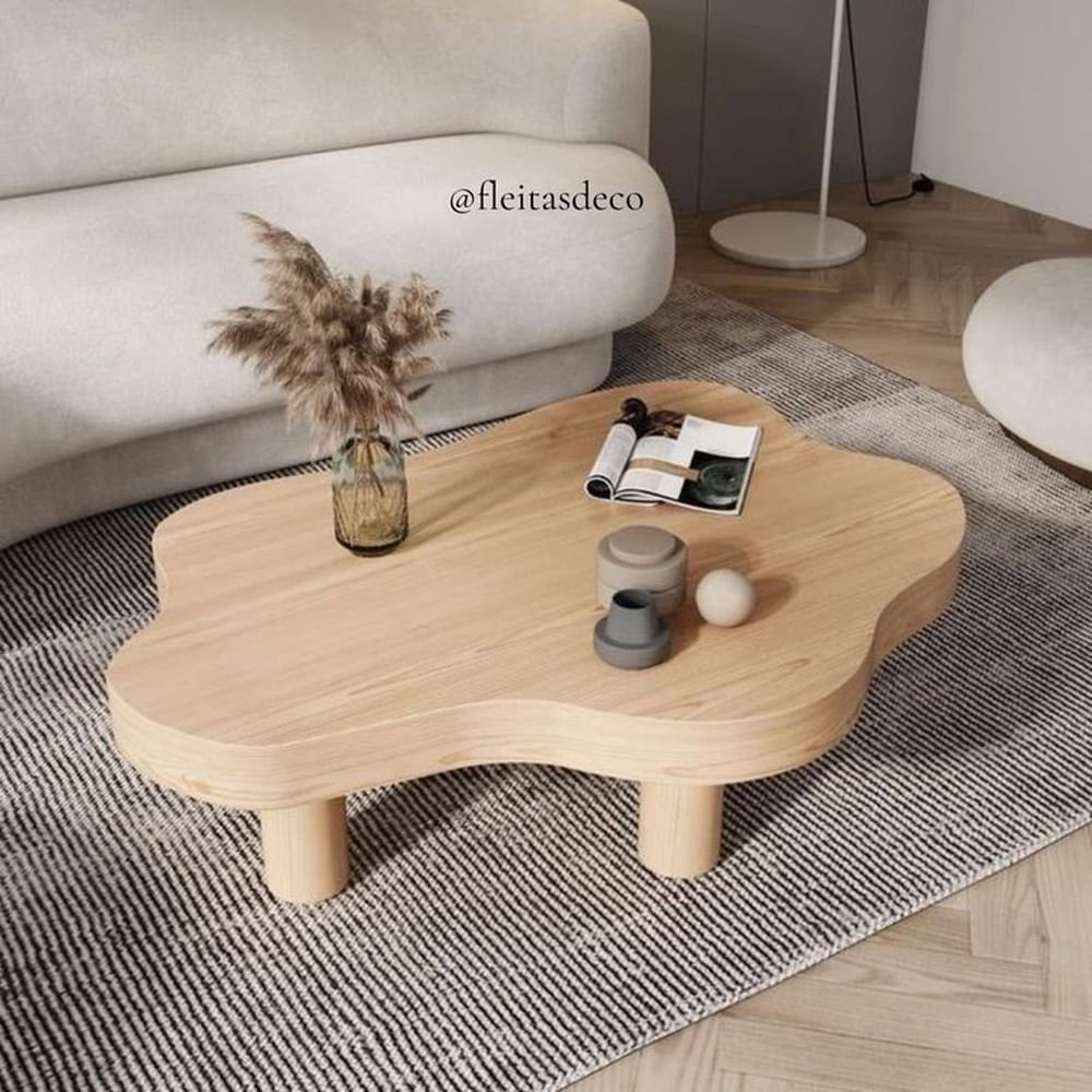 MESA DE CENTRO DINNING Beige