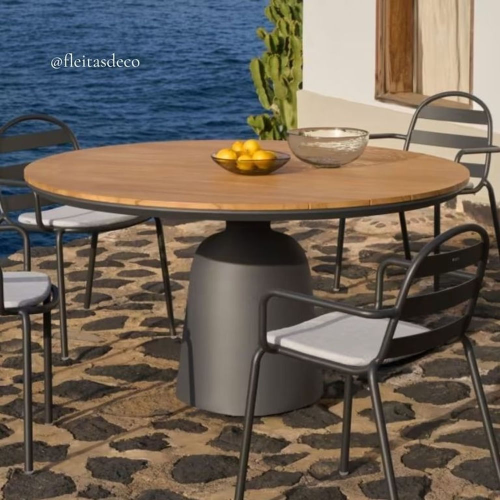 MESA COMEDOR DOMENICA Marrón