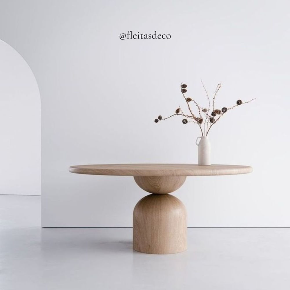 MESA DE COMEDOR HELENA Marrón