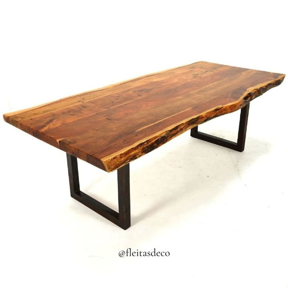 MESA DE COMEDOR NOGAL Marrón