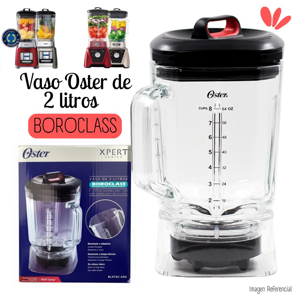 Vaso de Vidrio Boroclass 2 litros Oster BLSTAC-GXS