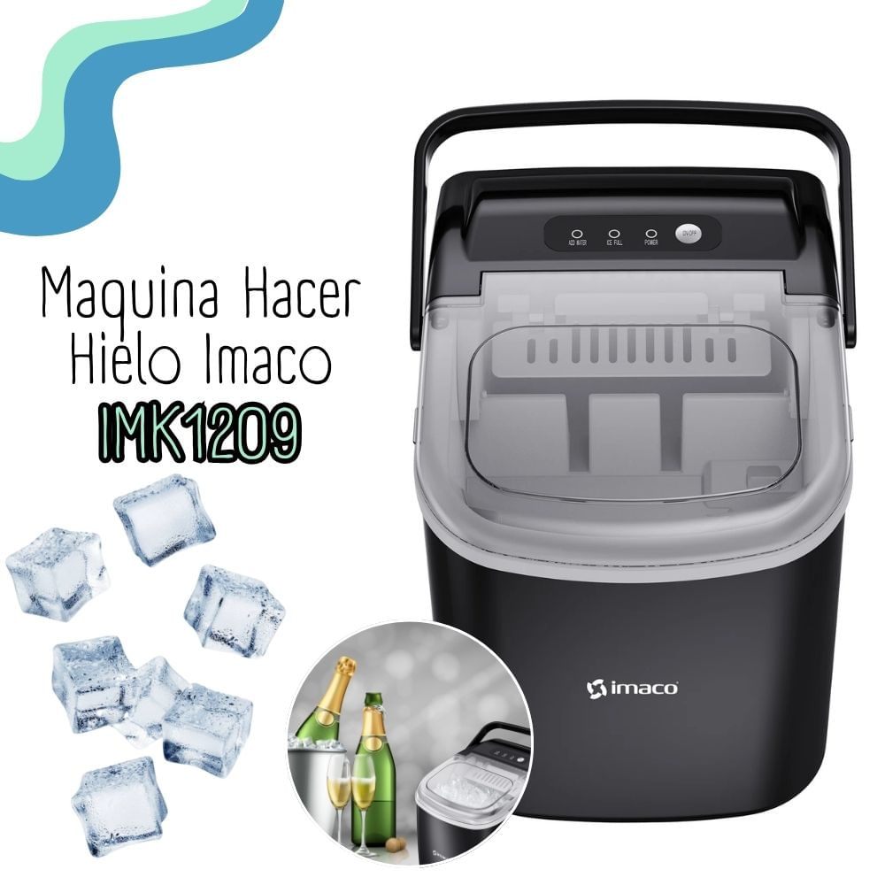 Maquina para hacer Cubitos de Hielo Imaco IMK1209.