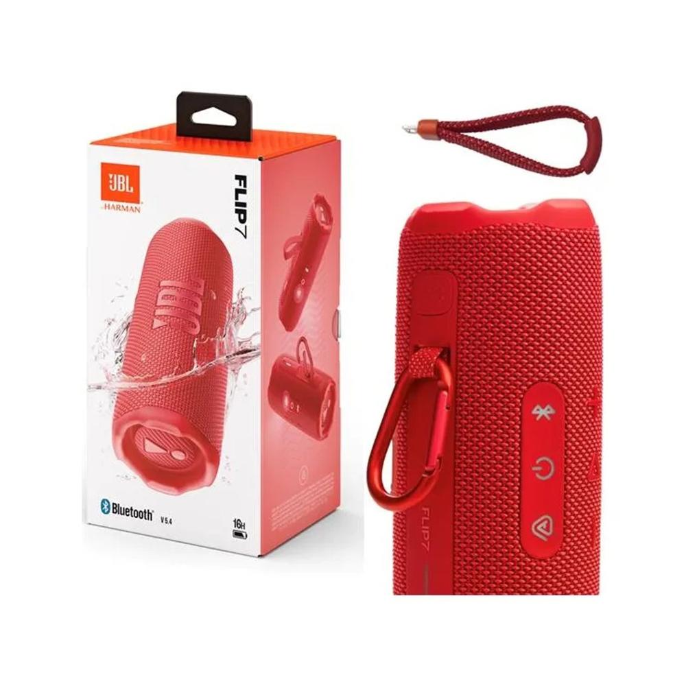 Parlante Bluetooth JBL Flip 7 Rojo IP68