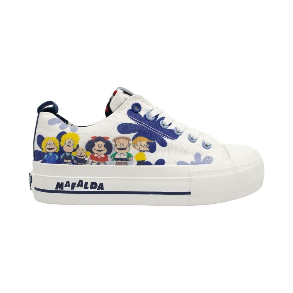 Zapatillas Mujer Urbanas Mafalda Blanco 37