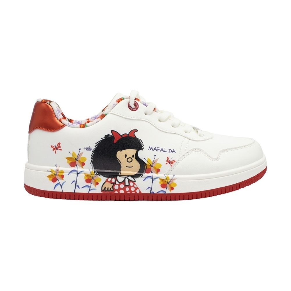 Zapatilla Mujer Casual Mafalda Blanco 38
