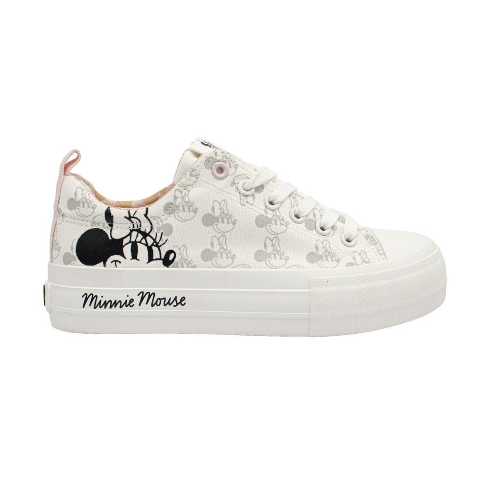 Zapatillas Mujer Urbanas Minnie Mouse Blanco 37