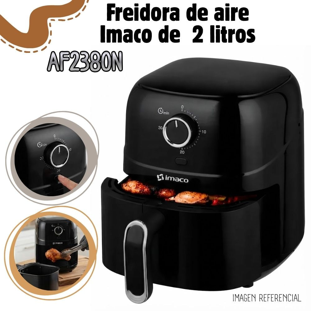 Freidora de aire 2 litros IMACO - AF2380N