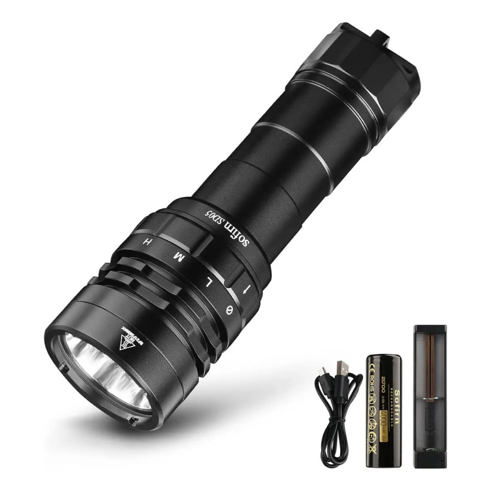 Linterna De Buceo Profesional Sofirn Sd05 Xhp50.2  3000lm
