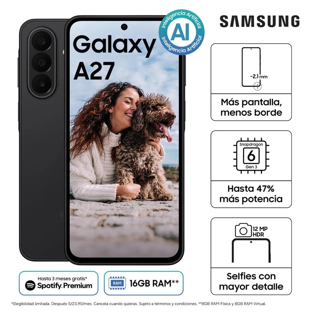 Galaxy-A27 5G 256GB Black