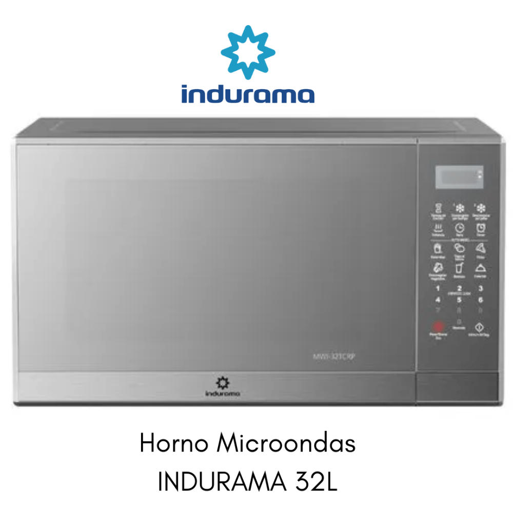 Horno microondas Indurama MWI-32TCRP Croma 32L