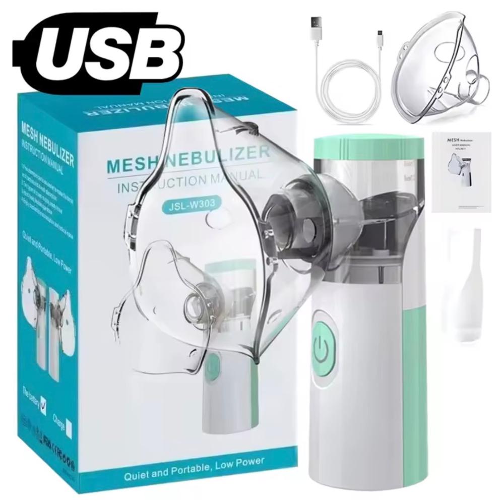 NEBULIZADOR PORTATIL COLOR VERDE