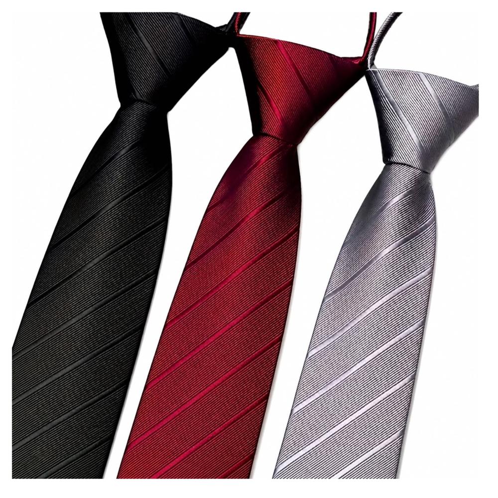 Set  3 CORBATAS NUDO INSTANTANEO M2