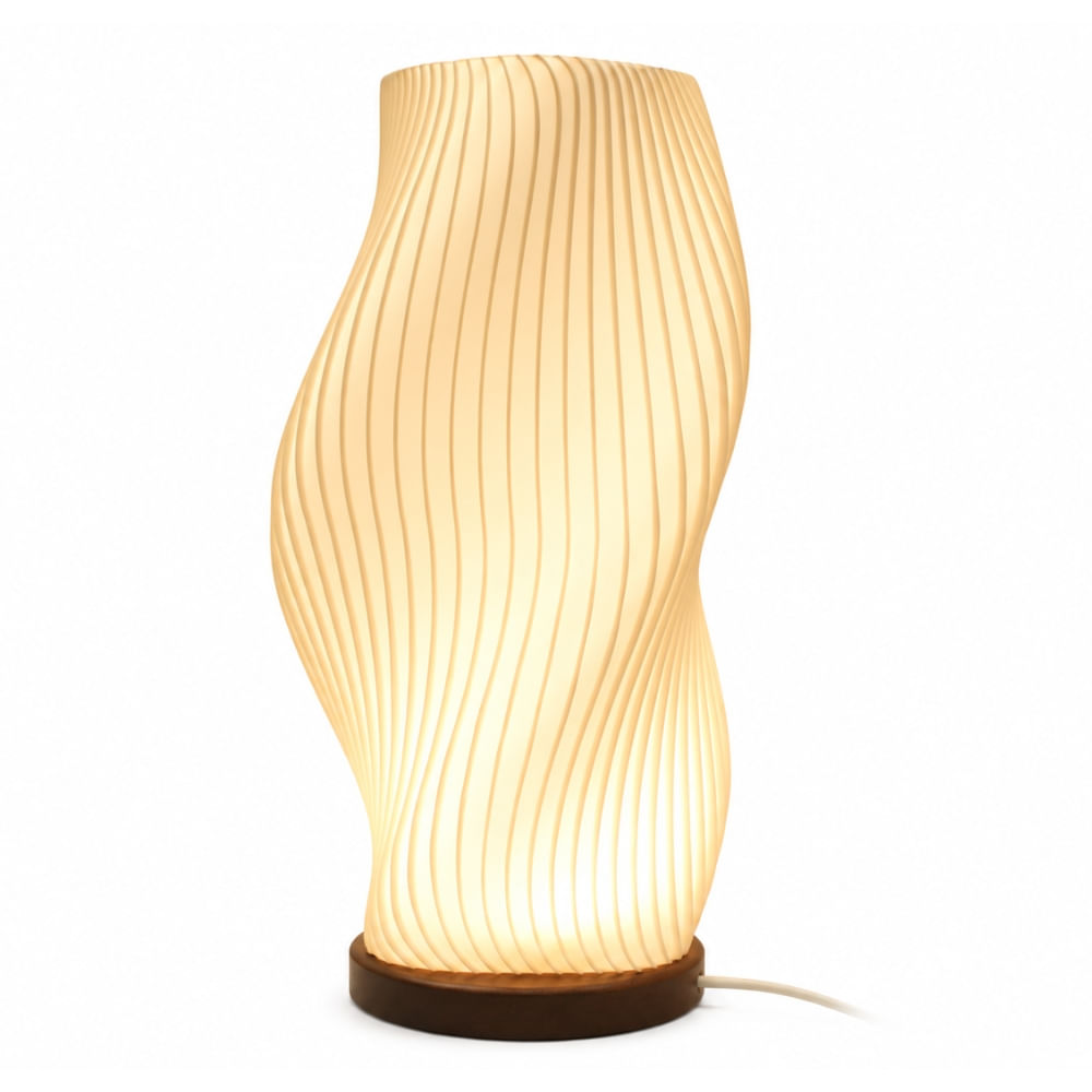 Lámpara de tres cuerpos LED de 27 cm Luz Cálida Ambiente Tipo Luna Real