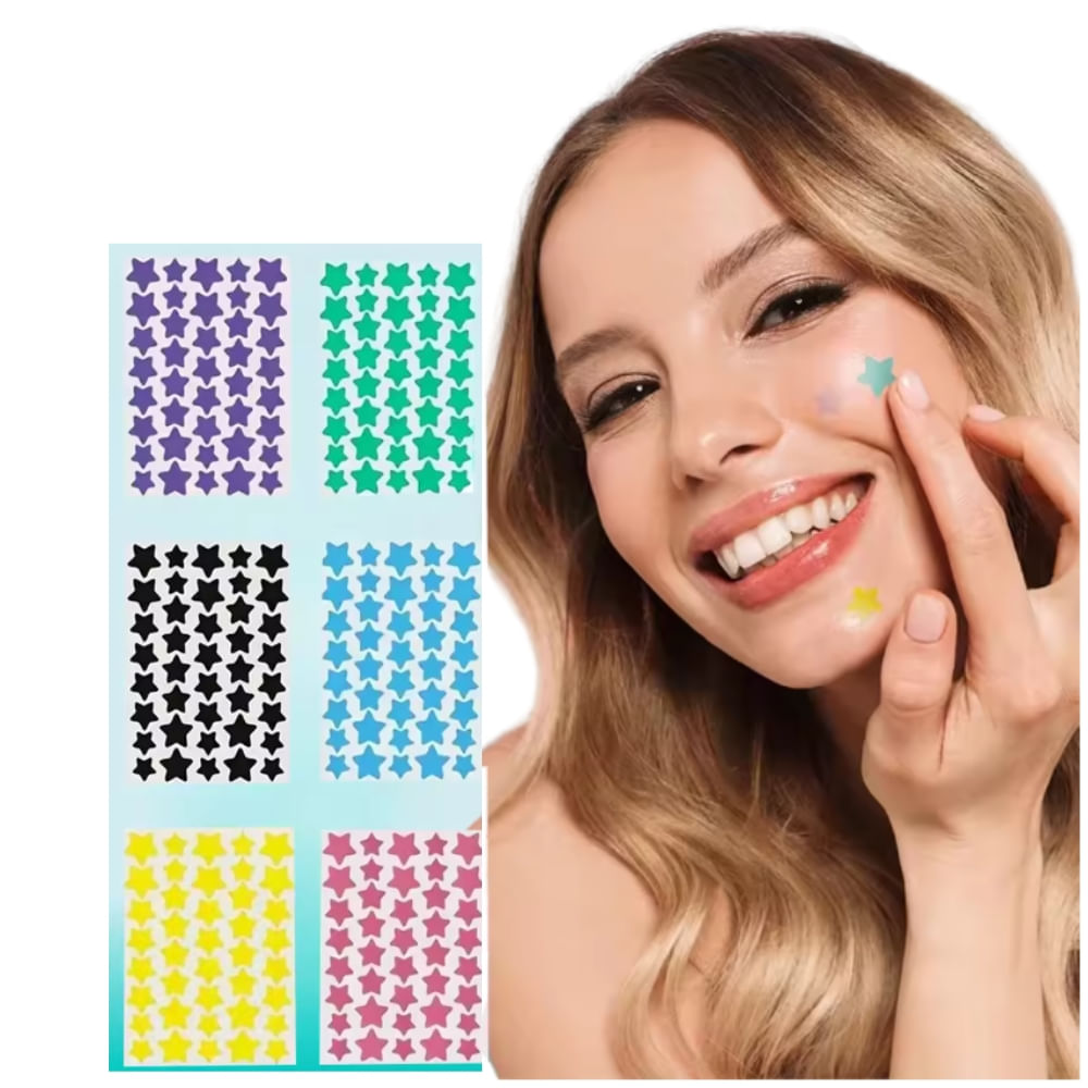 240 parches multicolores para el acné parches para el acné facial