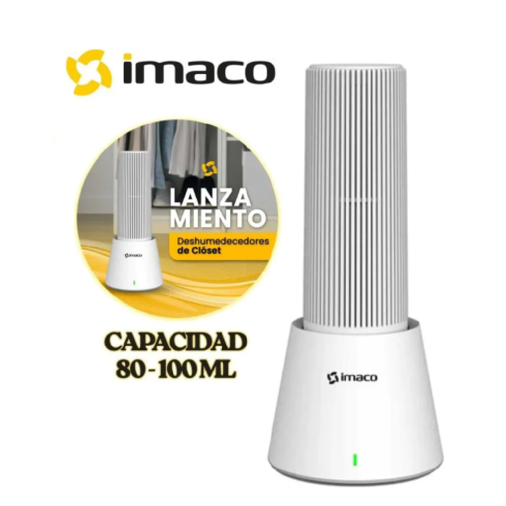 Deshumedecedor Portatil DHM20 Blanco Imaco